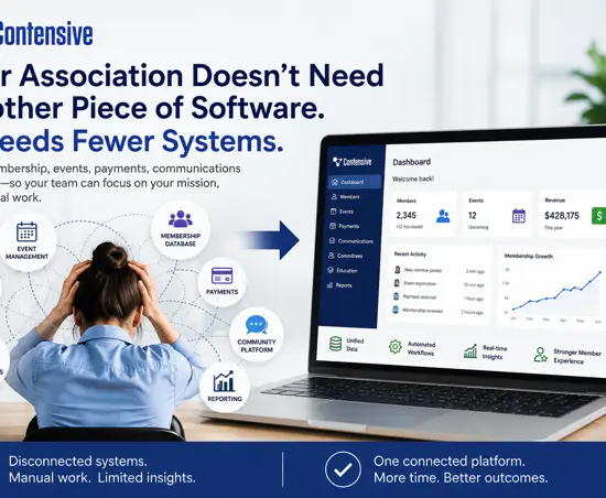 image for post Your Association Doesn’t Need Another Piece of Software. It Needs Fewer Systems.